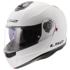 LS2 FF908 Strobe II Plain Helmet – White