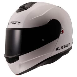 LS2 FF908 Strobe II Plain Helmet – White -Motorcycle Riding Equipment LS2 FF908 Strobe II Plain Motorcycle Helmet White 3