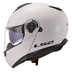 LS2 FF908 Strobe II Plain Helmet – White -Motorcycle Riding Equipment LS2 FF908 Strobe II Plain Motorcycle Helmet White 4