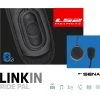 LS2 Linkin Ride Pal III Bluetooth Kit -Motorcycle Riding Equipment LS2 Linkin Ride Pal III Bluetooth Set