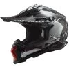 LS2 MX700 Subverter Evo II Arched Helmet – Black/Silver/Titanium