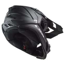 LS2 MX700 Subverter Evo II Plain Helmet – Noir Matt Black -Motorcycle Riding Equipment LS2 MX700 Subverter Evo Plain Motorcycle Helmet Noir 3