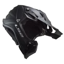 LS2 MX700 Subverter Evo II Plain Helmet – Noir Matt Black -Motorcycle Riding Equipment LS2 MX700 Subverter Evo Plain Motorcycle Helmet Noir 4