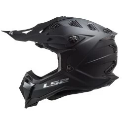 LS2 MX700 Subverter Evo II Plain Helmet – Noir Matt Black -Motorcycle Riding Equipment LS2 MX700 Subverter Evo Plain Motorcycle Helmet Noir 5