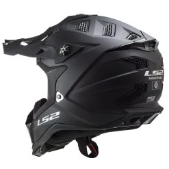 LS2 MX700 Subverter Evo II Plain Helmet – Noir Matt Black -Motorcycle Riding Equipment LS2 MX700 Subverter Evo Plain Motorcycle Helmet Noir 6