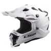 LS2 MX700 Subverter Evo II Plain Helmet – White -Motorcycle Riding Equipment LS2 MX700 Subverter Evo Plain Motorcycle Helmet White 1