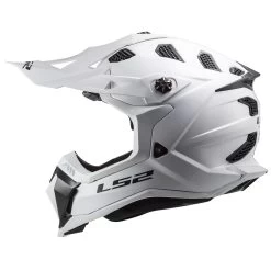 LS2 MX700 Subverter Evo II Plain Helmet – White 24 LS2 MX700 Subverter Evo II Plain Helmet – White -Motorcycle Riding Equipment LS2 MX700 Subverter Evo Plain Motorcycle Helmet White 4