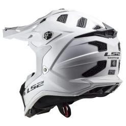 LS2 MX700 Subverter Evo II Plain Helmet – White 25 LS2 MX700 Subverter Evo II Plain Helmet – White -Motorcycle Riding Equipment LS2 MX700 Subverter Evo Plain Motorcycle Helmet White 5