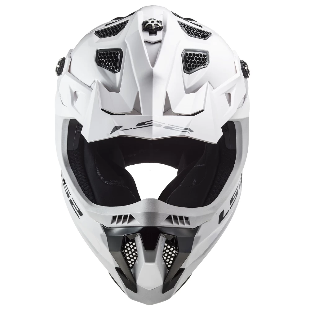 LS2 MX700 Subverter Evo II Plain Helmet – White 10 LS2 MX700 Subverter Evo II Plain Helmet – White - Image 8