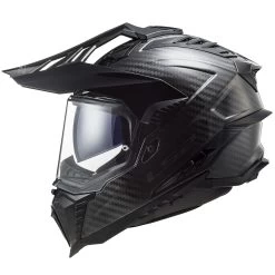 LS2 MX701 Explorer Carbon Plain Helmet -Motorcycle Riding Equipment LS2 MX701 Explorer Carbon Plain Adventure Motorcycle Helmet 3