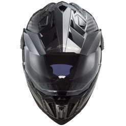 LS2 MX701 Explorer Carbon Plain Helmet -Motorcycle Riding Equipment LS2 MX701 Explorer Carbon Plain Adventure Motorcycle Helmet 6