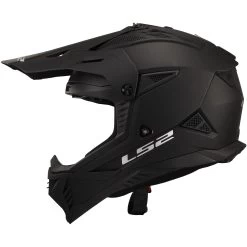 LS2 MX708 Fast II Plain Helmet – Matt Black -Motorcycle Riding Equipment LS2 MX708 Fast II Plain Motorcycle Helmet Matt Black 2