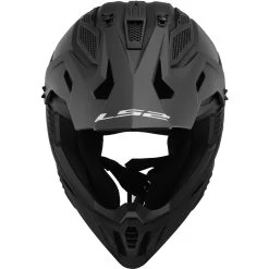 LS2 MX708 Fast II Plain Helmet – Matt Black -Motorcycle Riding Equipment LS2 MX708 Fast II Plain Motorcycle Helmet Matt Black 3