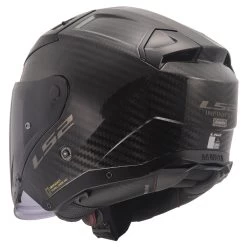 LS2 OF603 Infinity II Carbon Plain Helmet -Motorcycle Riding Equipment LS2 OF601 Infinity II Carbon Plain Motorcycle Helmet 5
