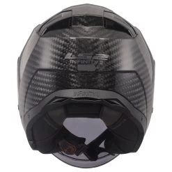 LS2 OF603 Infinity II Carbon Plain Helmet -Motorcycle Riding Equipment LS2 OF601 Infinity II Carbon Plain Motorcycle Helmet 6
