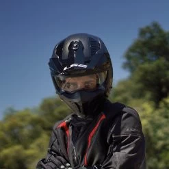 LS2 OF606 Drifter Jeans Helmet – Titanium -Motorcycle Riding Equipment LS2 OF606 Drifter Jeans Motorcycle Helmet Lifestyle 1