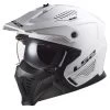 LS2 OF606 Drifter Plain Helmet – White -Motorcycle Riding Equipment LS2 OF606 Drifter Plain Motorcycle Helmet White 1