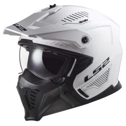 LS2 OF606 Drifter Plain Helmet – White