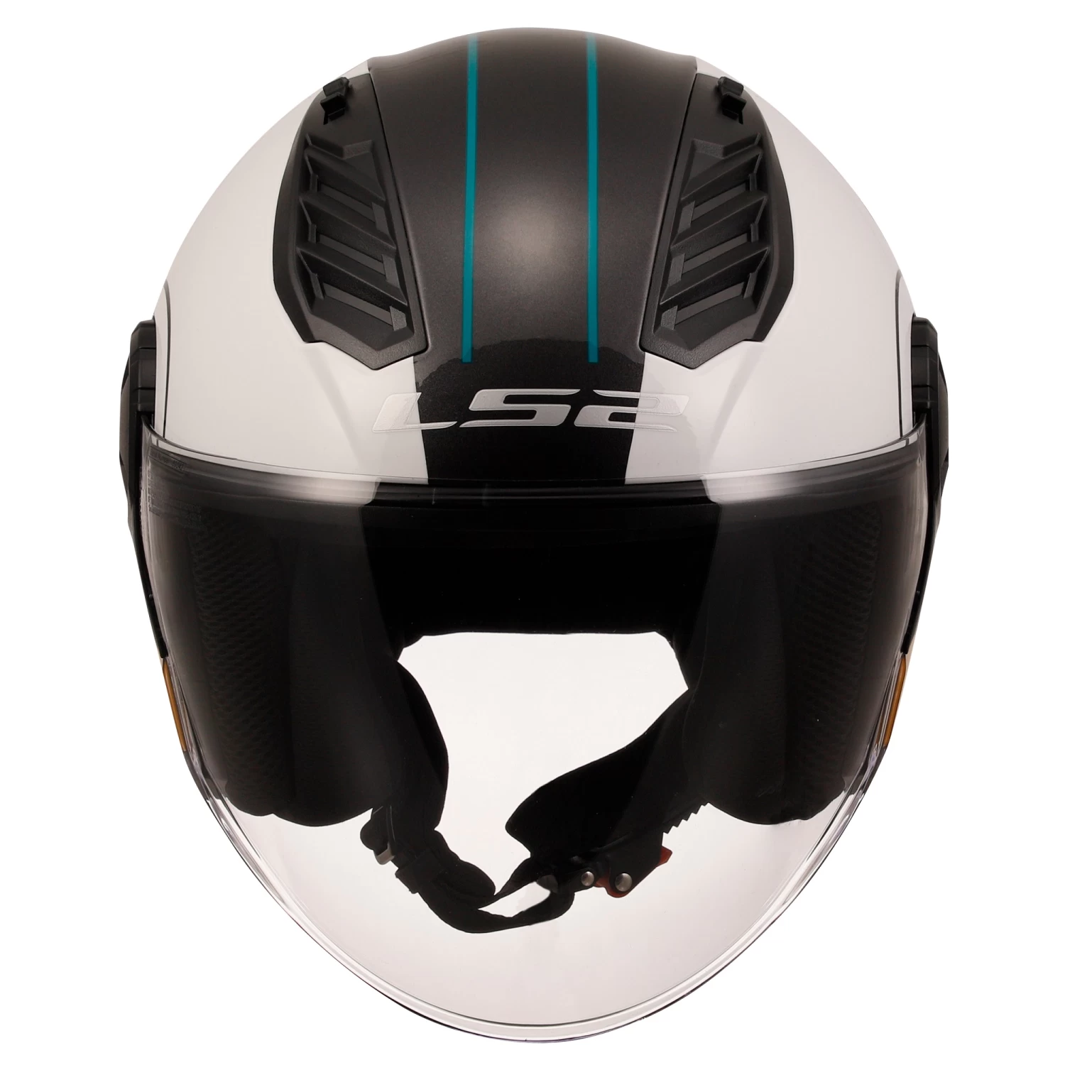 LS2 OF616 Airflow II Cover Helmet – White/Brown 7 LS2 OF616 Airflow II Cover Helmet – White/Brown - Image 5