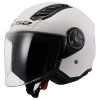 LS2 OF616 Airflow II Plain Helmet – White -Motorcycle Riding Equipment LS2 OF616 Airflow II Plain Motorcycle Helmet White 1