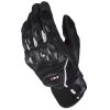 LS2 Spark 2 Gloves – Black/White -Motorcycle Riding Equipment LS2 Spark 2 Motorcycle Gloves Black White 1