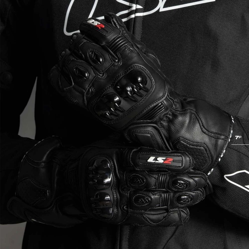 LS2 Swift Gloves – Black 9 LS2 Swift Gloves – Black - Image 7
