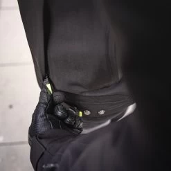 LS2 Titanium Jacket – Black/Yellow -Motorcycle Riding Equipment LS2 Titanium Motorcycle Jacket Black Yellow Lifestyle 4