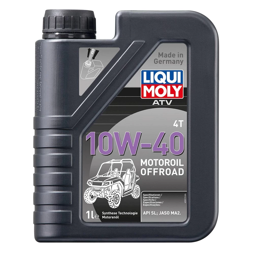 Liqui Moly 4 Stroke ATV 10W-40 Semi Synthetic Oil 3 Liqui Moly 4 Stroke ATV 10W-40 Semi Synthetic Oil