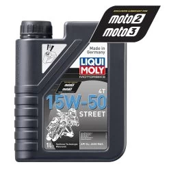 Liqui Moly 4 Stroke Street 15W-50 Semi Synthetic Oil