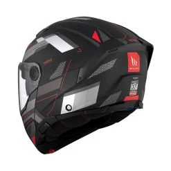 MT Atom 2 Bast Helmet – Black/Grey -Motorcycle Riding Equipment MT Atom 2 Base Motorcycle Helmet Black Grey 3