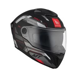 MT Atom 2 Bast Helmet – Black/Grey -Motorcycle Riding Equipment MT Atom 2 Base Motorcycle Helmet Black Grey 4
