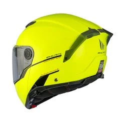 MT Atom 2 Plain Helmet – Yellow -Motorcycle Riding Equipment MT Atom 2 Plain Motorcycle Helmet Yellow 3