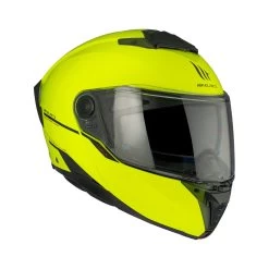 MT Atom 2 Plain Helmet – Yellow -Motorcycle Riding Equipment MT Atom 2 Plain Motorcycle Helmet Yellow 4