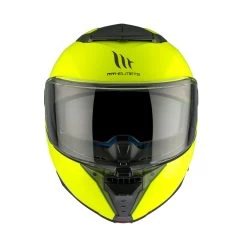 MT Atom 2 Plain Helmet – Yellow -Motorcycle Riding Equipment MT Atom 2 Plain Motorcycle Helmet Yellow 5