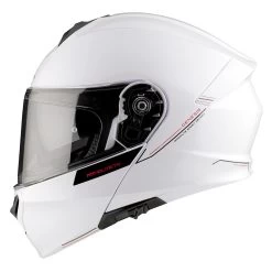MT Genesis Plain Helmet – Pearl White