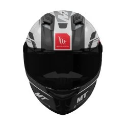 MT Stinger 2 Zivze Helmet – Black/White 9 MT Stinger 2 Zivze Helmet – Black/White -Motorcycle Riding Equipment MT Stinger 2 Zivze Motorcycle Helmet Black White 3