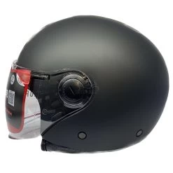 MT Street Plain Helmet -Motorcycle Riding Equipment MT Street Plain Motorcycle Helmet Matt Black 3