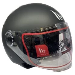MT Street Plain Helmet -Motorcycle Riding Equipment MT Street Plain Motorcycle Helmet Matt Black 4