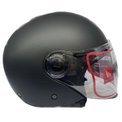MT Street Plain Helmet -Motorcycle Riding Equipment MT Street Plain Motorcycle Helmet Matt Black 5