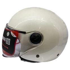 MT Street Plain Helmet -Motorcycle Riding Equipment MT Street Plain Motorcycle Helmet White 3
