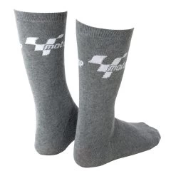 MotoGP Everyday Socks -Motorcycle Riding Equipment MotoGP Grey Cotton Everyday Socks MGPSOC07