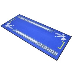MotoGP Series 4 Blue/White Garage Mat -Motorcycle Riding Equipment MotoGP Series 4 Motorcycle Garage Mat Blue White MGPMAT27 2
