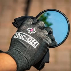 Muc-Off Premium Microfibre Detailing Cloth -Motorcycle Riding Equipment Muc Off Premium Microfibre Motorcycle Detailing Cloth 20344 Lifestyle 3