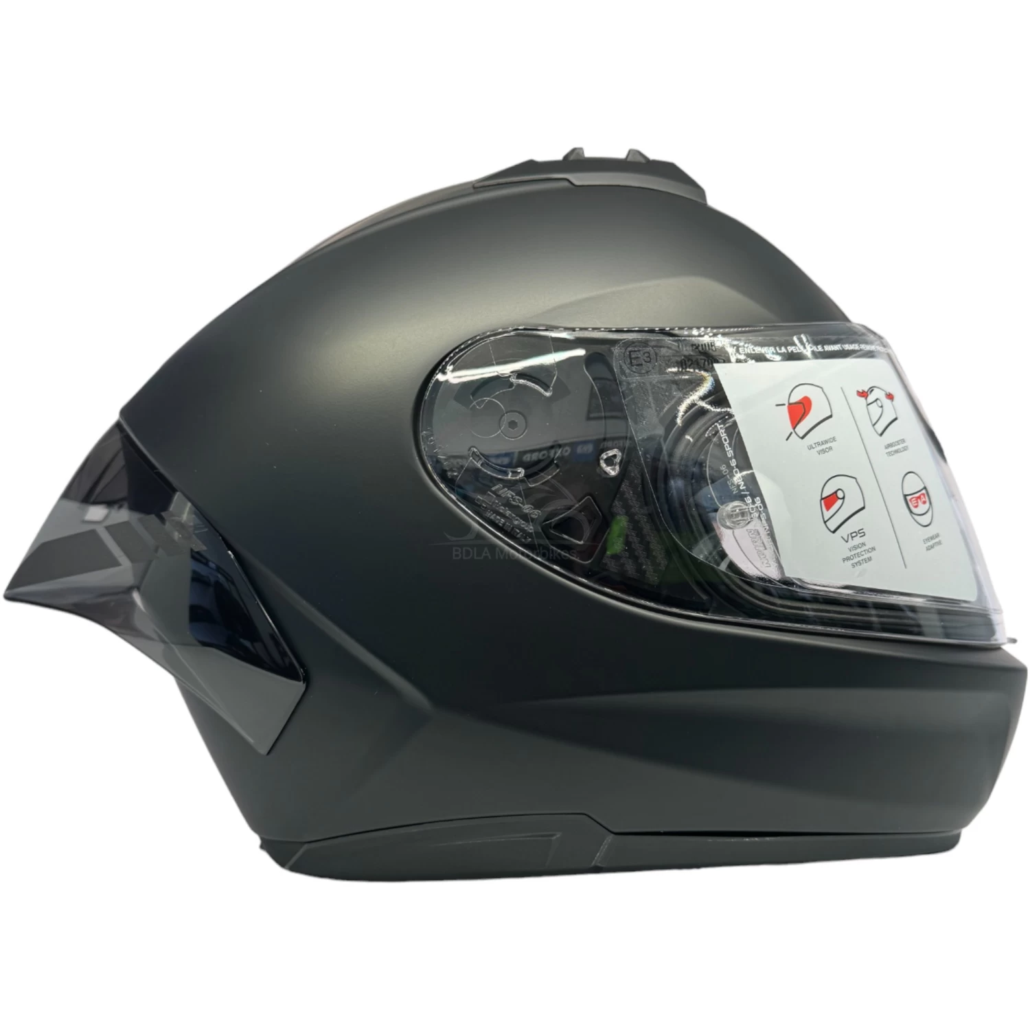 Nolan N60-6 Sport Dark Edition Helmet 8 Nolan N60-6 Sport Dark Edition Helmet - Image 6