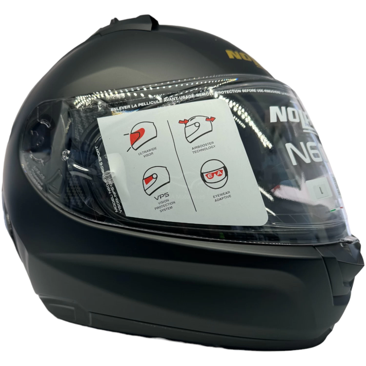 Nolan N60-6 Sport Golden Edition Helmet 9 Nolan N60-6 Sport Golden Edition Helmet - Image 7