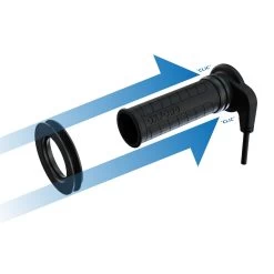 Oxford Advanced Courier Hot Grips -Motorcycle Riding Equipment Oxford Advanced Courier Motorcycle Hot Grips EL695 5