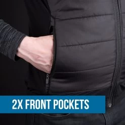 Oxford Advanced Expedition Mid Layer Gilet – Black -Motorcycle Riding Equipment Oxford Advanced Expedition Motorcycle Gilet Black LA230101 4