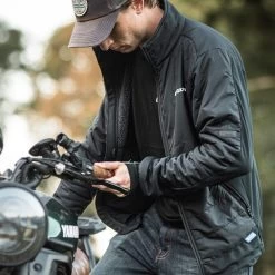 Oxford Advanced Expedition Mid Layer Jacket – Black -Motorcycle Riding Equipment Oxford Advanced Expedition Motorcycle Jacket Lifestyle 2