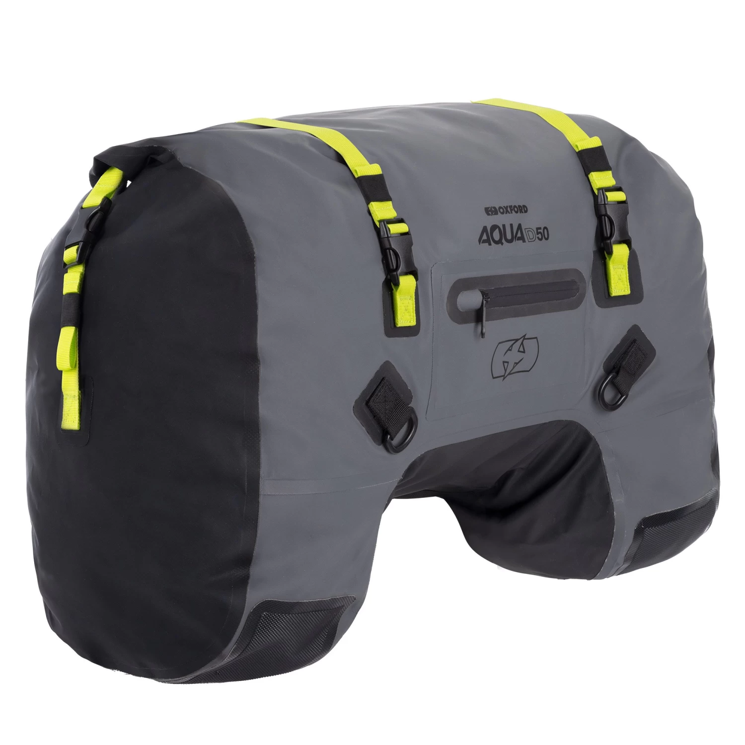 Oxford Aqua D50 Duffle Bag – Grey/Yellow 4 Oxford Aqua D50 Duffle Bag – Grey/Yellow - Image 2