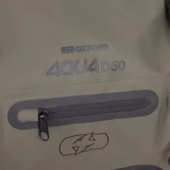 Oxford Aqua D50 Duffle Bag – Khaki -Motorcycle Riding Equipment Oxford Aqua D50 Motorcycle Duffle Bag Khaki OL707 4